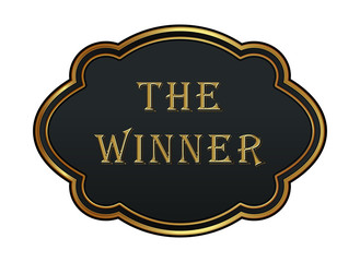Label with 'Winner" Text