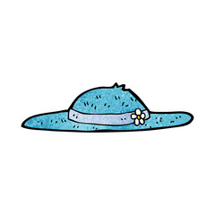 cartoon summer hat