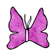 cartoon butterfly symbol