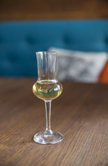  glass of brandy