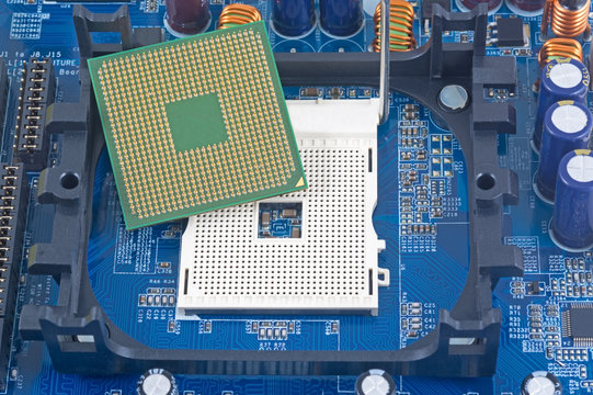 the computer motherboard