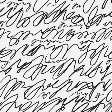 Doodle abstract pattern