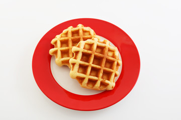 おいしそうなワッフル