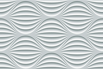 White panel wavy seamless texture © Ron Dale