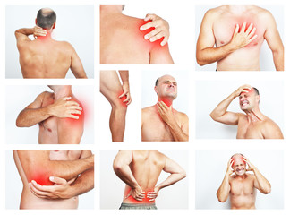 Set of different types of ache
