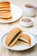 dorayaki, Japanese red bean pancakes