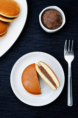 dorayaki, Japanese red bean pancakes