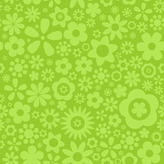 Flower seamless pattern background