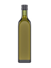 Bottle on white background