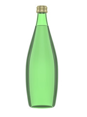Bottle on white background