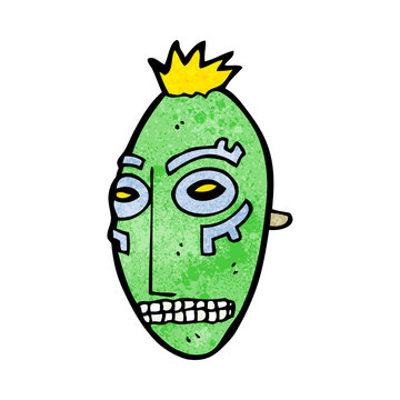 recommend clip art: cartoon tribal mask