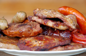 grilled meat