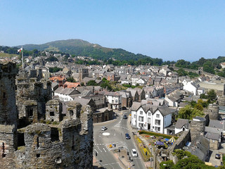 Fototapeta na wymiar Castle in Wales, UK