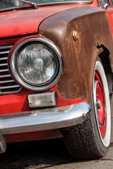 rusty fender