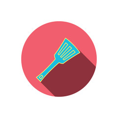 Kitchen utensil icon. Kitchenware spatula sign.