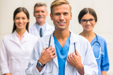 Fototapeta premium Doctors in hospital