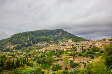 Beautiful view of Sierra de Tramuntana, Mallorca, Spain