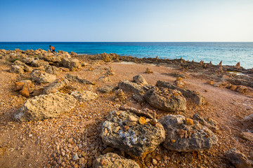 Ocean view from the Cap de Ses Salines, Mallorca, Baleares