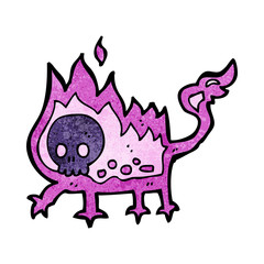 cartoon little imp