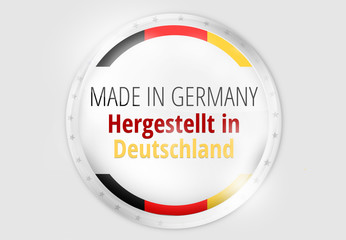 German language for english Made in Germany