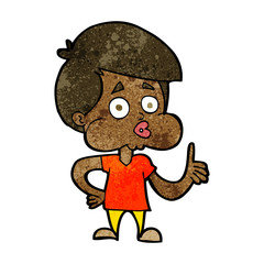 cartoon boy giving thumbs up