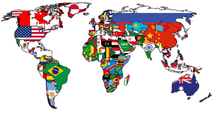 World Map With Flags Images – Browse 282,588 Stock Photos, Vectors, and  Video | Adobe Stock