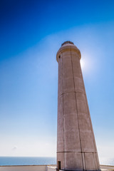 The lighthouse of Cape of Otranto in Italy