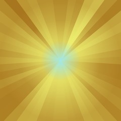 Abstract background of color star burst rays