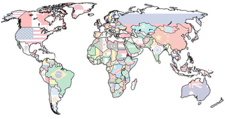 eritrea territory on actual world map