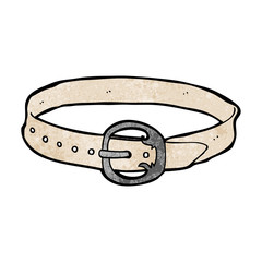 cartoon old belt