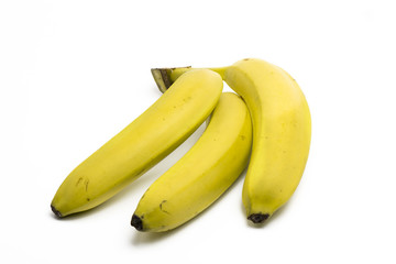 bananas, isolated  background