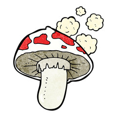cartoon toadstool