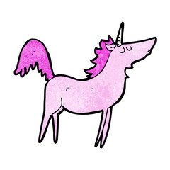 cartoon unicorn