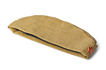 Soviet Army soldiers forage-cap