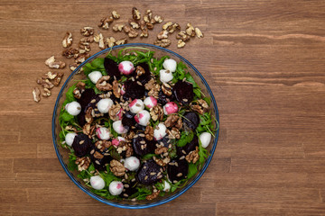 Obraz na płótnie Canvas arugula salad