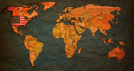 usa territory on world map