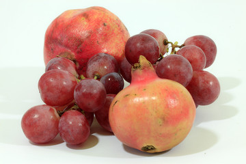 Uva e melograni