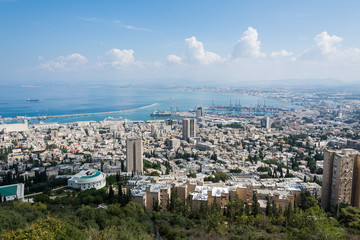 Obraz premium Haifa from Yefe Nof promenade