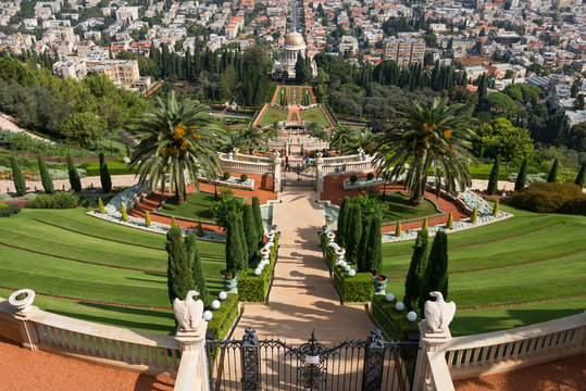 Haifa from Yefe Nof promenade