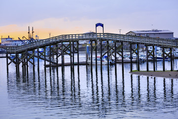 Wooden Bridge Westport Grays Harbor Washington State