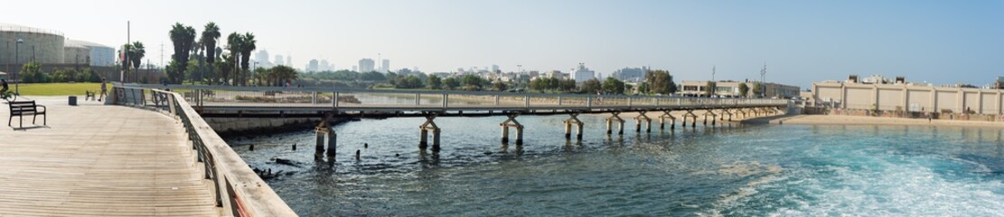 Obraz premium Tel Aviv promenade panorama