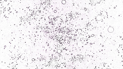 Sketchy Dots and Bubbles Background - Purple
