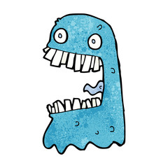 cartoon gross ghost