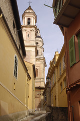Basilica di San Michele Arcangelo in Menton, France
