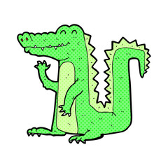 cartoon crocodile