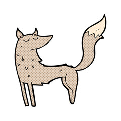 cartoon wolf