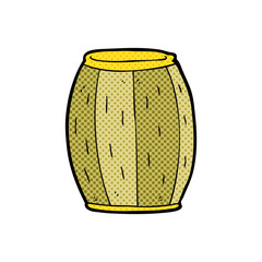 cartoon beer barrel