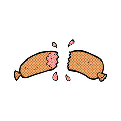 cartoon sausage