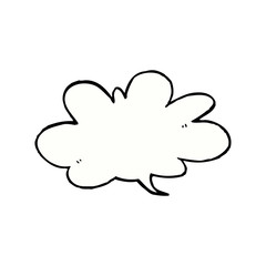 cartoon speech bubble