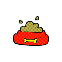 cartoon dog food